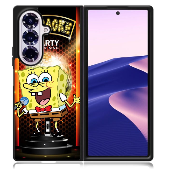 Spongebob Singing Case Samsung Galaxy Z Fold 7 Case DC1719