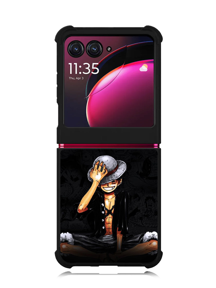 Luffy One Piece Captain Motorola Moto Razr Plus 2023 , Moto Razr+ 2023 Case