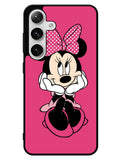 Girly Minnie Mouse Samsung Galaxy S25 5G Case