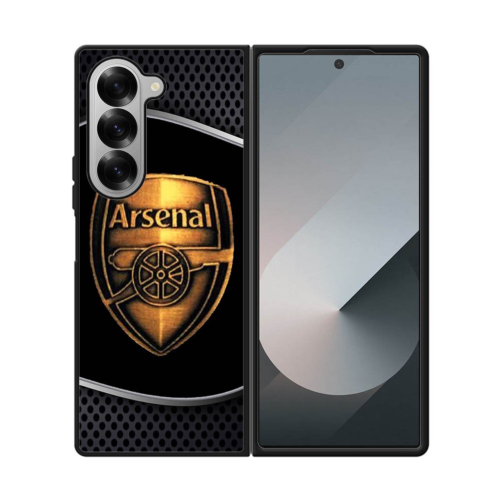 Arsenal Logo Gold 2nd Samsung Galaxy Z Fold 7 5G Case