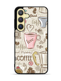Coffee Wallpaper Cute Samsung Galaxy S24 Plus 5G , Samsung Galaxy S24+ 5G Case