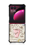 Coffee Wallpaper Cute Motorola Moto Razr Plus 2023 , Moto Razr+ 2023 Case