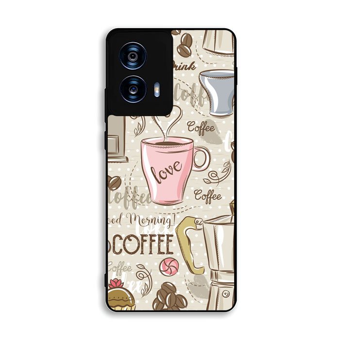 Coffee Wallpaper Cute Motorola Moto G Power 5G 2024 Case DC5225