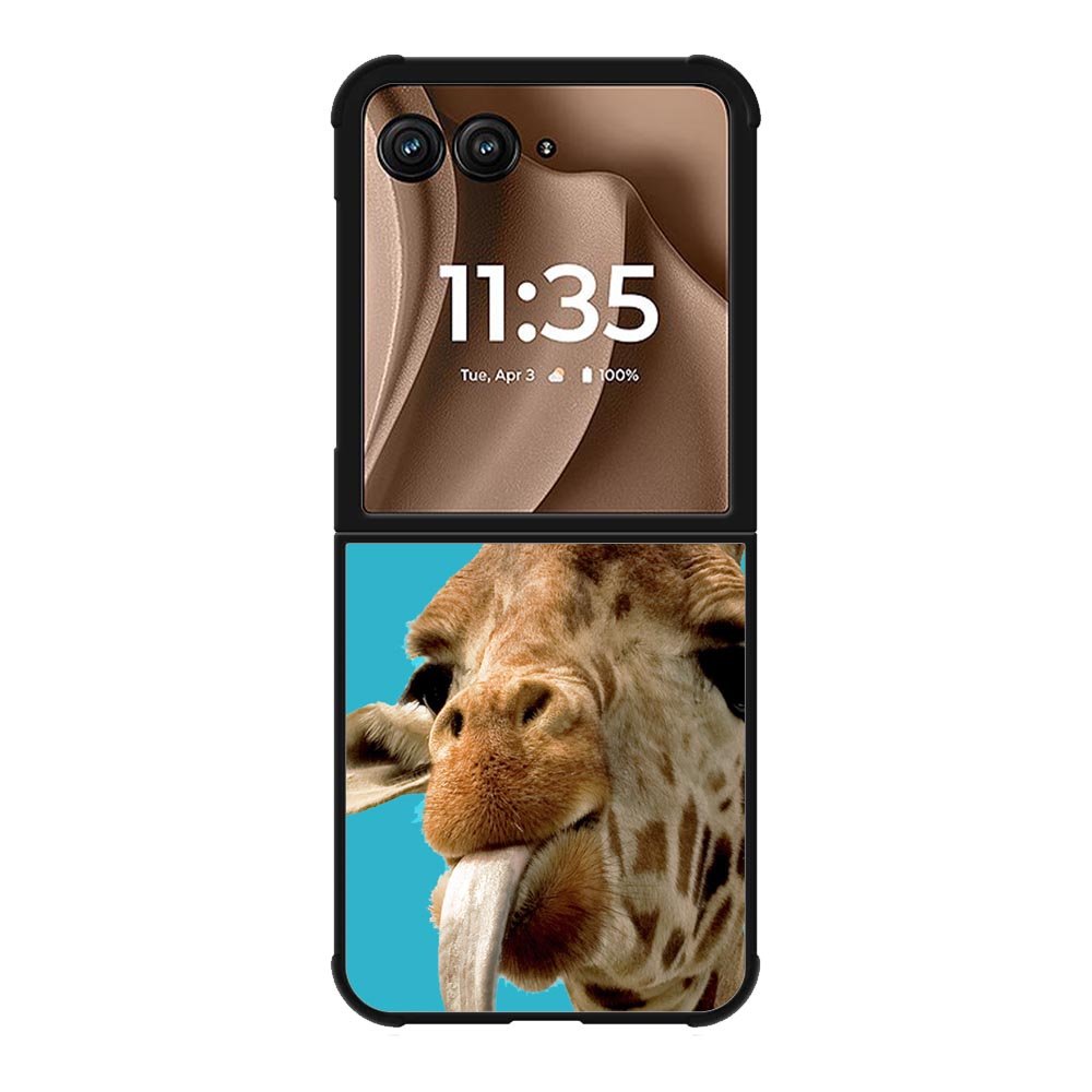 Giraffe Funny Motorola Moto RAZR Plus 2025 Case