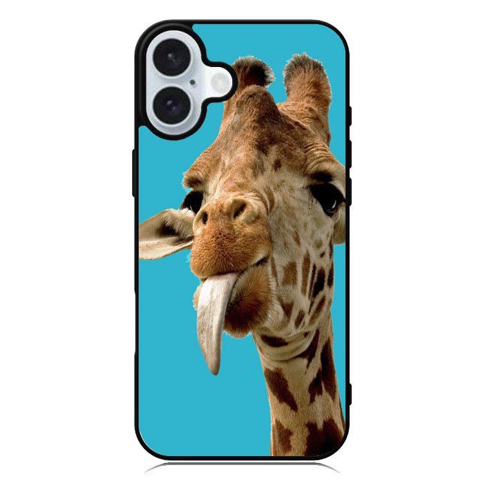 Giraffe Funny iPhone 16 Plus Case