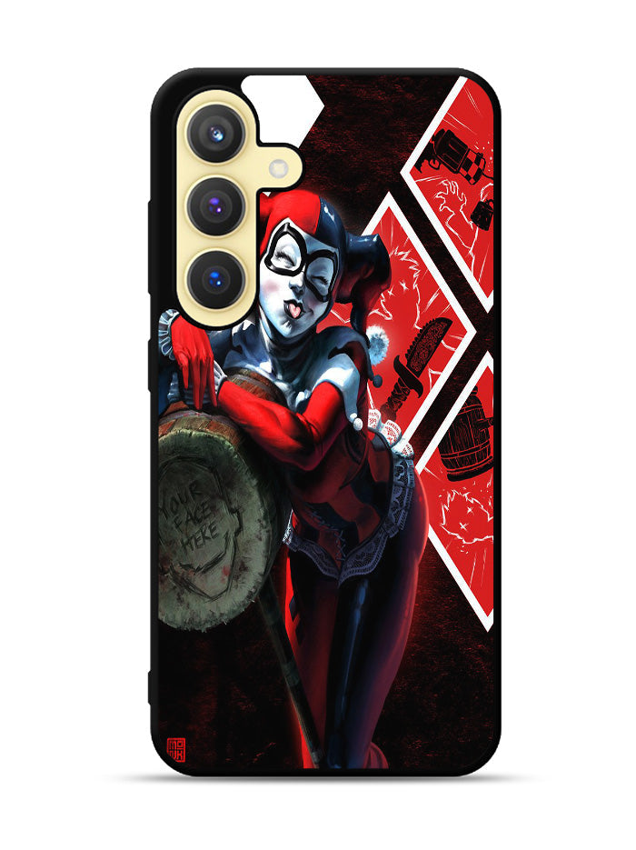 Mallet in Harley Quinn Samsung Galaxy S24 Plus 5G , Samsung Galaxy S24+ 5G Case