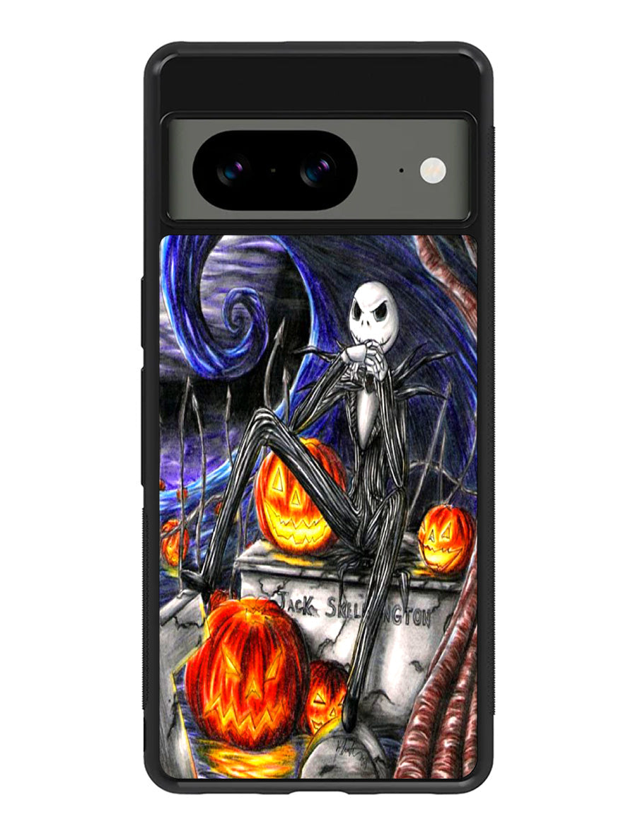 Nightmare Jack Skellington 1st Google Pixel 8 Case