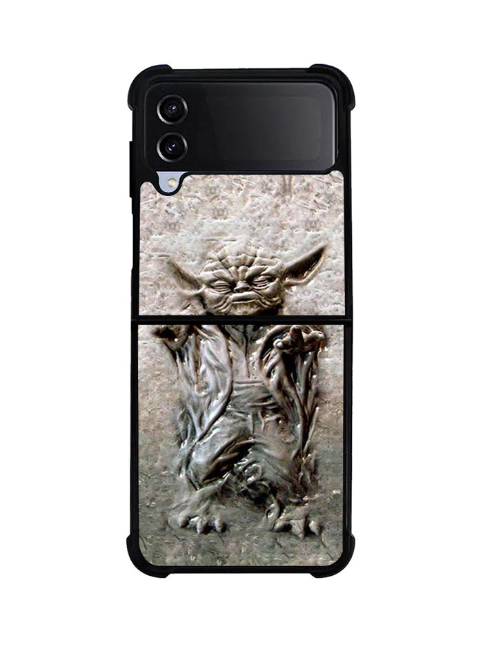 Star Wars Master Yoda in Carbonite Samsung Galaxy Z Flip 4 5G 2022 Case