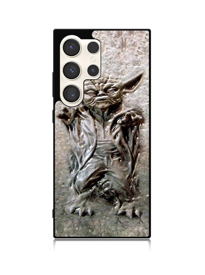 Star Wars Master Yoda in Carbonite Samsung Galaxy S24 Ultra 5G Case