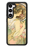 Alphonse Mucha Primrose Art Nouveau Samsung Galaxy S23 Plus 5G / Samsung Galaxy S23+ 5G Case