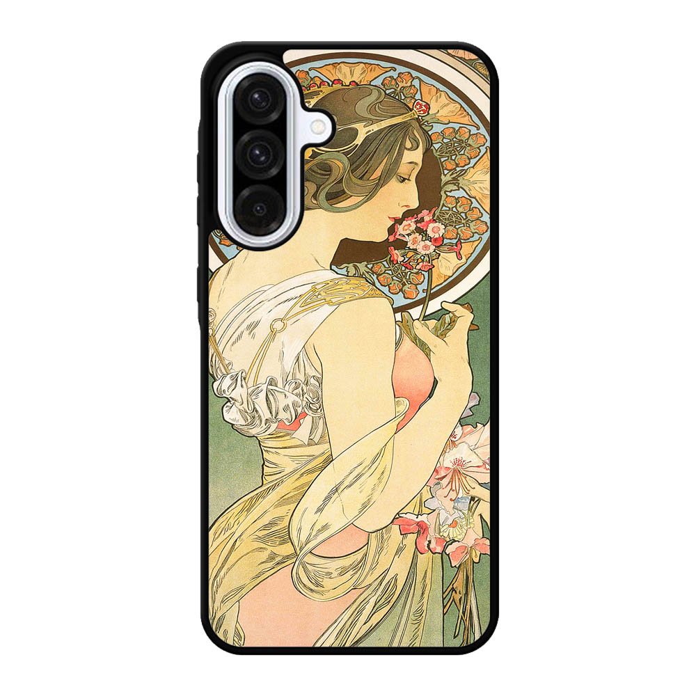Alphonse Mucha Primrose Art Nouveau Samsung Galaxy A56 Case DC7864