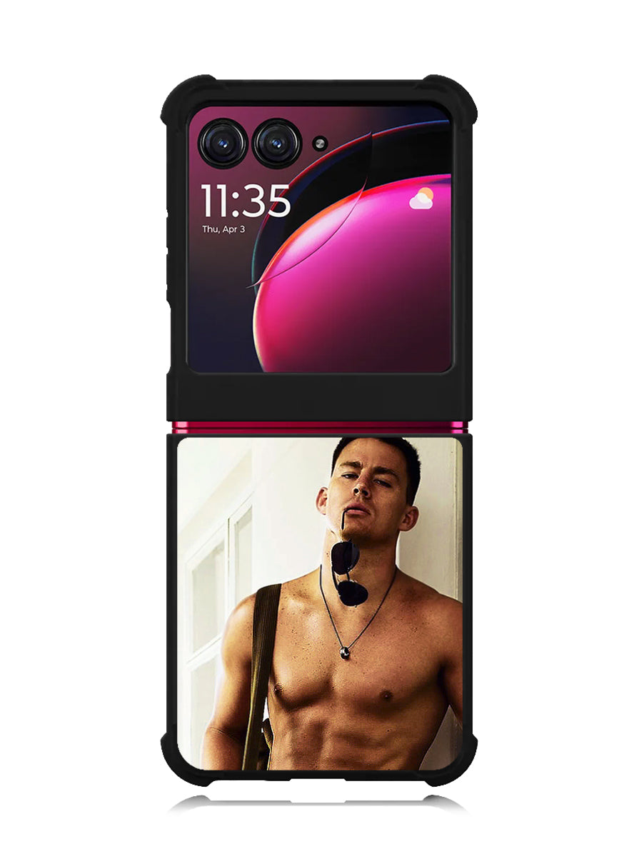 Channing Tatum Magic Mike Motorola Moto Razr Plus 2023 , Moto Razr+ 2023 Case