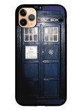 Dark Blue Tardis Doctor Who Toy iPhone 11 Pro Case