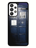 Dark Blue Tardis Doctor Who Toy Samsung Galaxy A53 5G Case