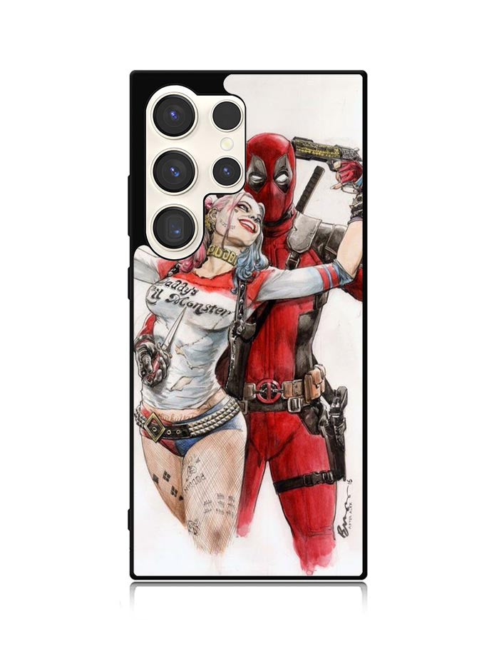 Harley Quinn Deadpool 1st Samsung Galaxy S25 Ultra 5G Case