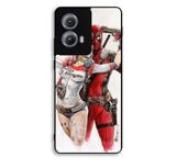 Harley Quinn Deadpool 1st Motorola Moto Edge 2024 Case DC6940