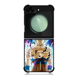 Goku Ultra Instinct 1st Samsung Galaxy Z Flip 6 Case