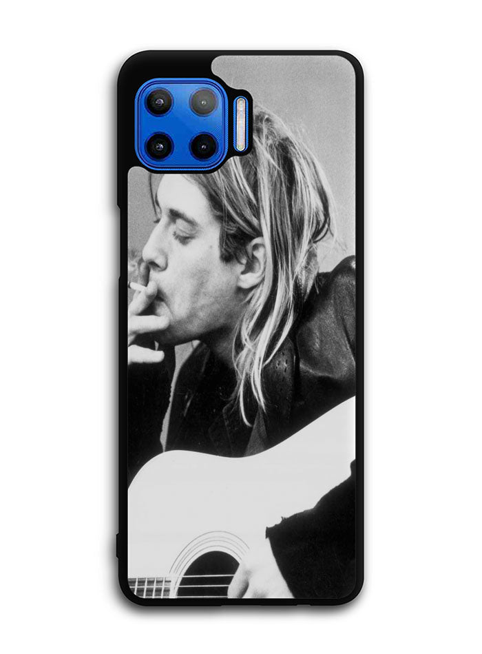 Nirvana Kurt Cobain Motorola Moto One 5G Case , Moto One 5G UW Case , Moto G 5G Plus Case