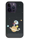 Snoopy In Galaxy Google iPhone 14 Pro Case