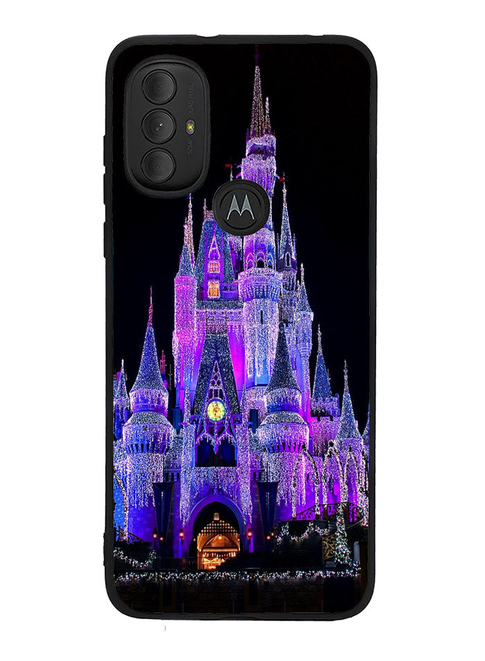Disney Castle Night Lights 1st Motorola Moto G Pure 2021 , Moto G Power 2022 Case