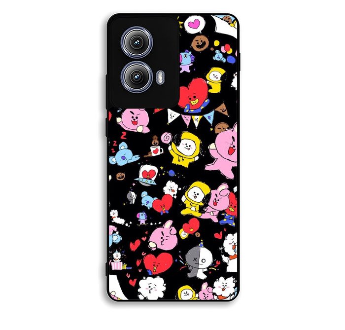 BT21 in Planet Py Motorola Moto Edge 2024 Case DC3503