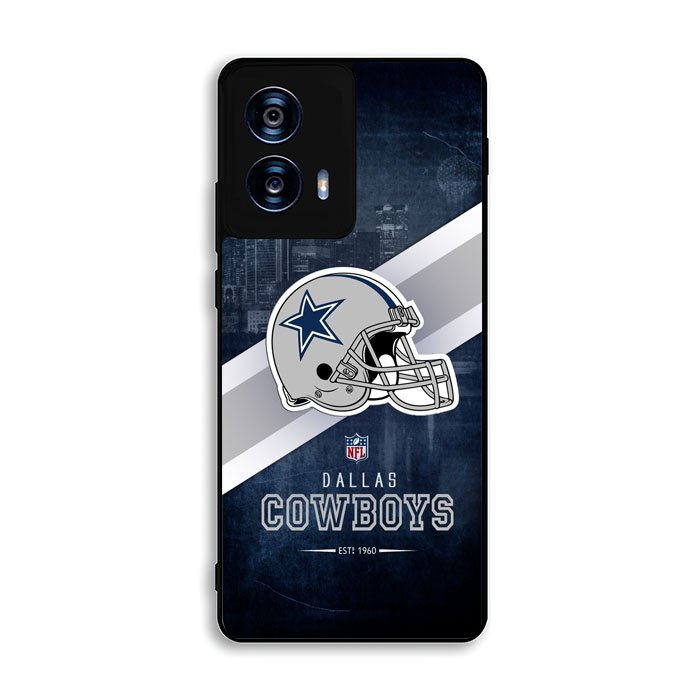Helmed Cowboys Dallas Motorola Moto G Power 5G 2024 Case DC1998