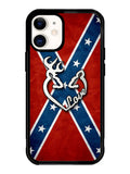 Deer Camo Love Rebel iPhone 12 Case