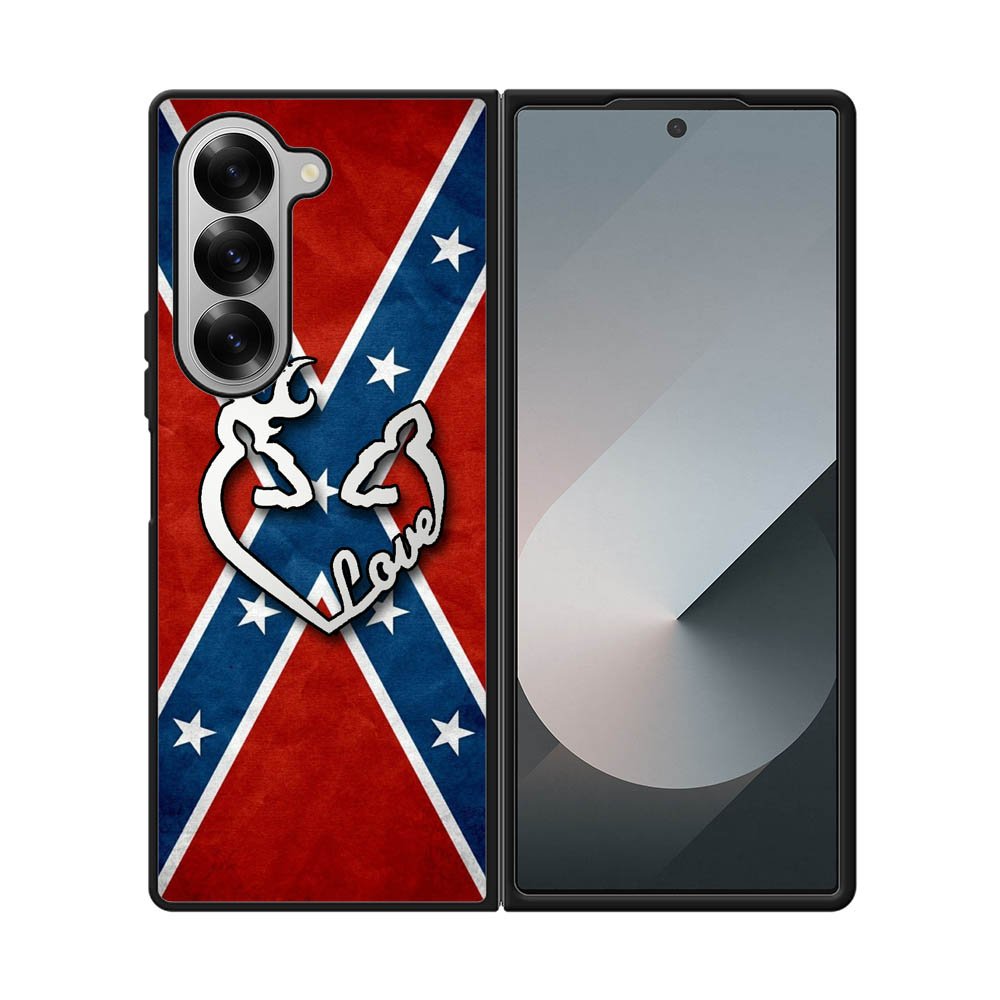 Deer Camo Love Rebel Samsung Galaxy Z Fold 7 5G Case