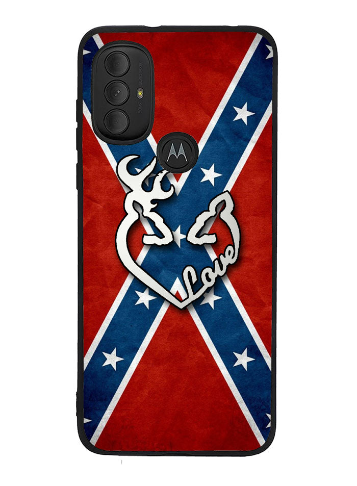 Deer Camo Love Rebel Motorola Moto G Pure 2021 , Moto G Power 2022 Case