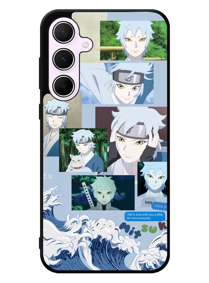 Mitsuki Anime Blue Samsung Galaxy A35 5G Case