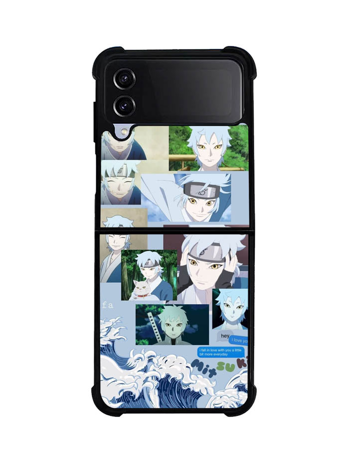 Mitsuki Anime Blue Samsung Galaxy Z Flip 4 5G 2022 Case