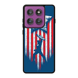 Captain America Blue Motorola Moto Edge 60 Pro Case