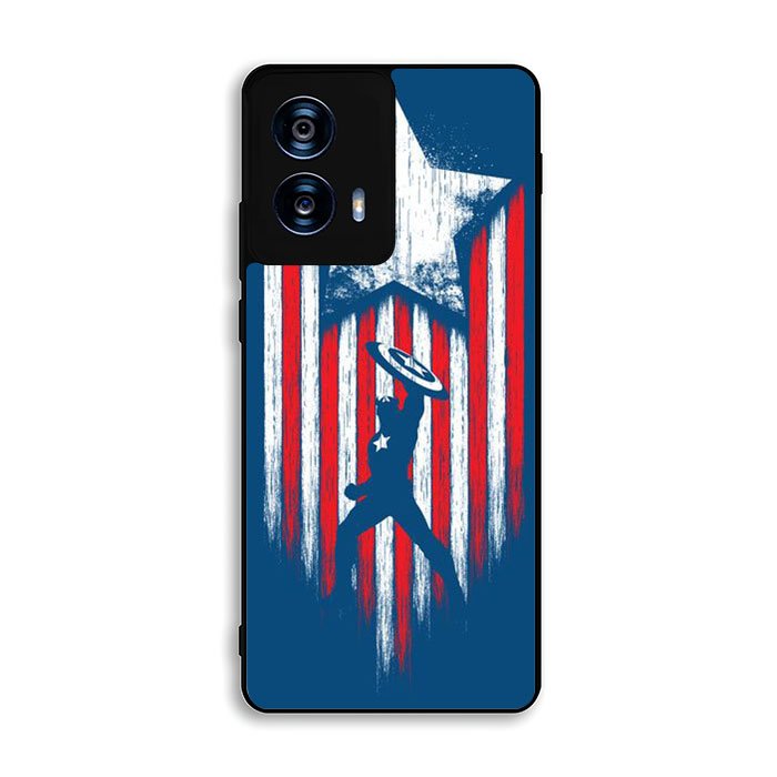 Captain America Blue Motorola Moto G Power 5G 2024 Case DC4404
