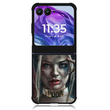 Harley Quinn 1st Motorola Moto Razr Plus 2024 , Moto Razr+ 2024 Case