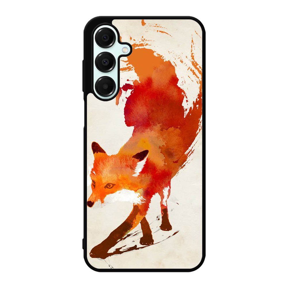 Watercolor art orange red fox animal Samsung Galaxy A16 Case DC5985