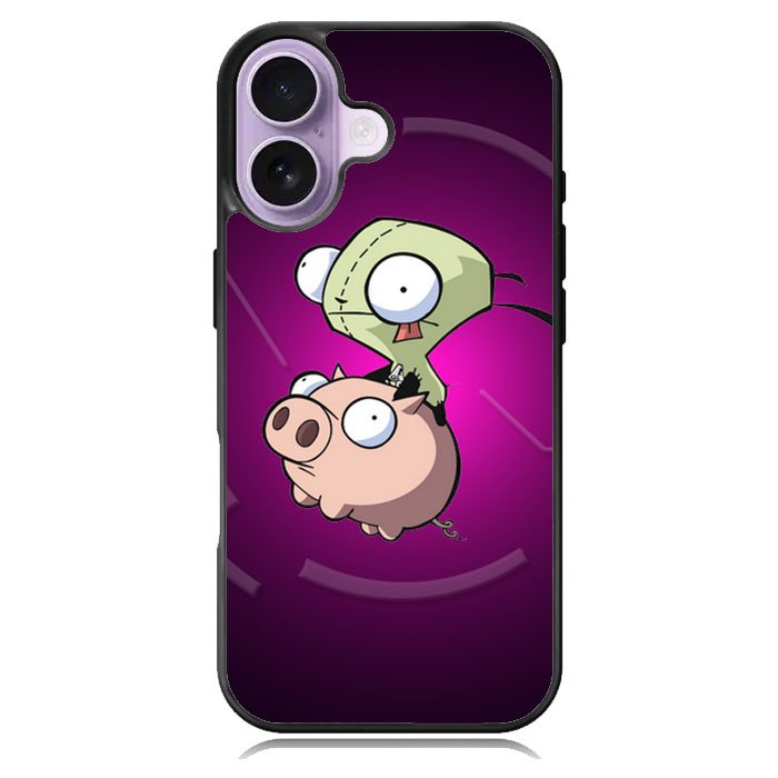 Invader Zim Gir Piggy iPhone 16 Case DC0878