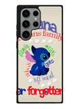 Stitch Disney Ohana Means Family Samsung Galaxy S23 Ultra 5G Case