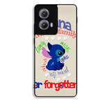 Stitch Disney Ohana Means Family Motorola Moto Edge 2024 Case DC0183