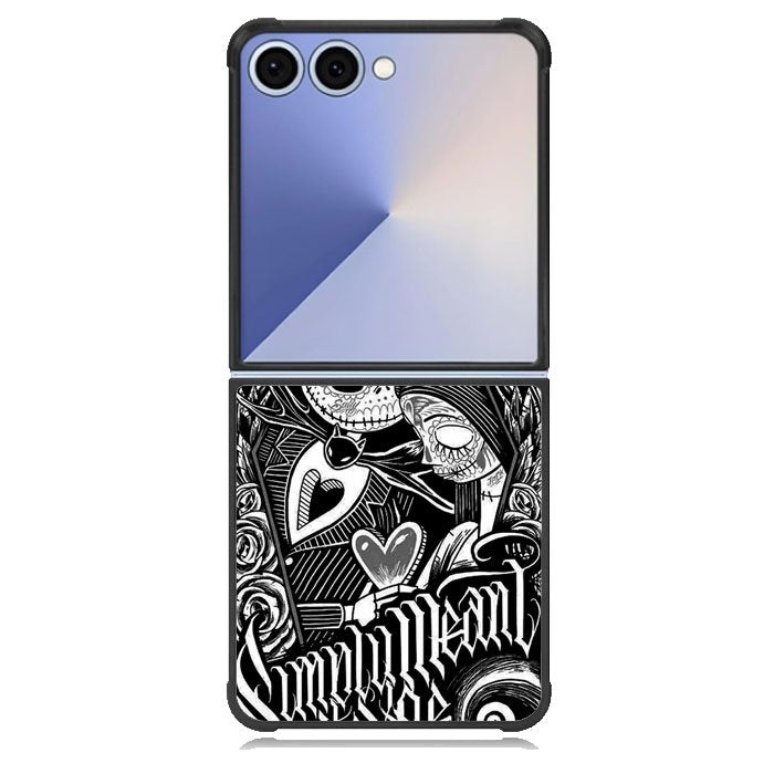 Jack And Sally Muertitos The Nightmare Before Christmas Samsung Galaxy Z Flip 7 Case DC0893