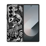 Jack And Sally Muertitos The Nightmare Before Christmas Samsung Galaxy Z Fold 7 5G Case