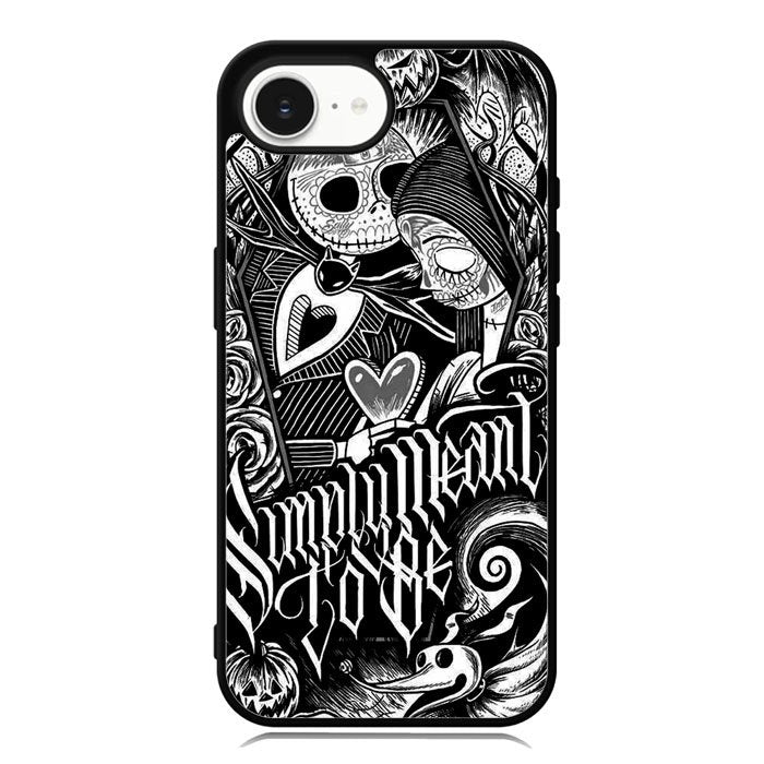 Jack And Sally Muertitos The Nightmare Before Christmas iPhone 16e Case DC0893
