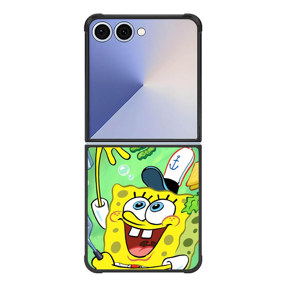 Spongebob Squarepants Krabby Patty Samsung Galaxy Z Flip 7 5G Case