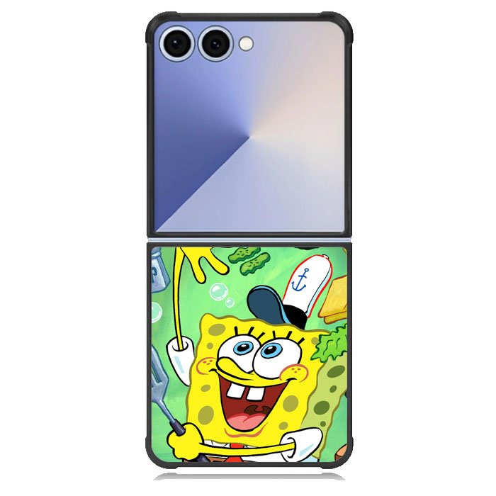 Spongebob Squarepants Krabby Patty Samsung Galaxy Z Flip 7 Case DC1723