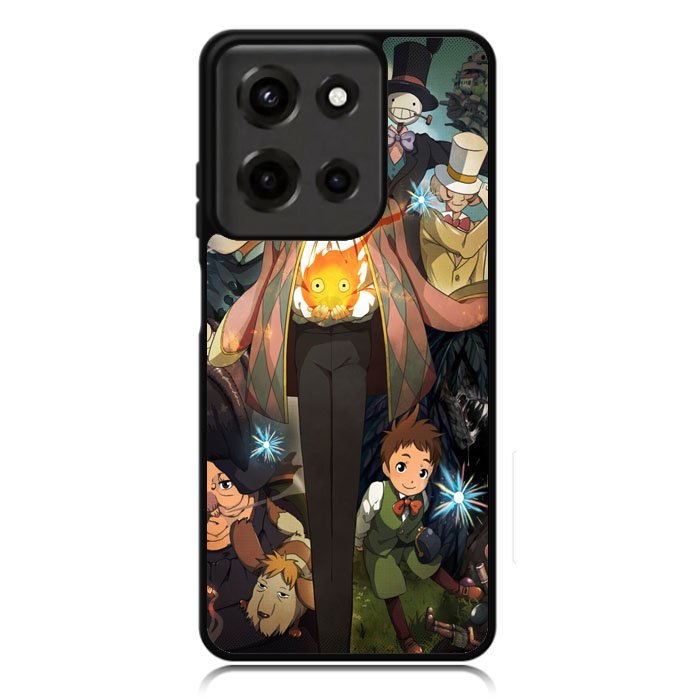 Studio Ghibli Howls Moving Castle Motorola Moto G Power 5G 2025 DC1788