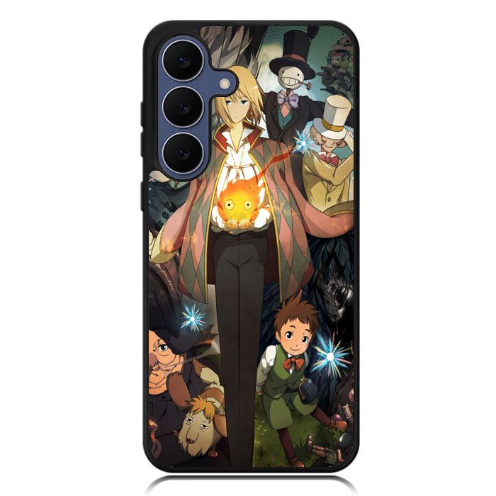 Studio Ghibli Howls Moving Castle Samsung Galaxy S25 Plus , Samsung Galaxy S25+ Case DC1788