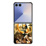 Zelda and wolf twilight princess Samsung Galaxy Z Flip 7 5G Case
