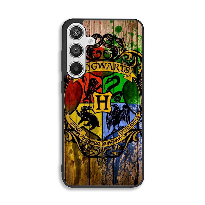 Harry Potter Hogwarts Logo wood Samsung Galaxy A26 Case DC4264