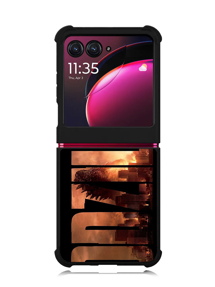 Godzilla font Motorola Moto Razr Plus 2023 , Moto Razr+ 2023 Case