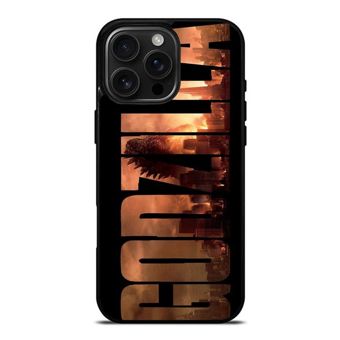 Godzilla Font iPhone 16 Pro Case DC0699