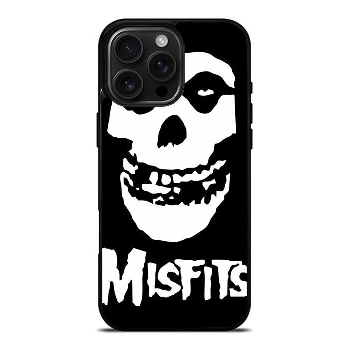 Horror Punk Rock Band Misfits Skull iPhone 16 Pro Max Case DC0852